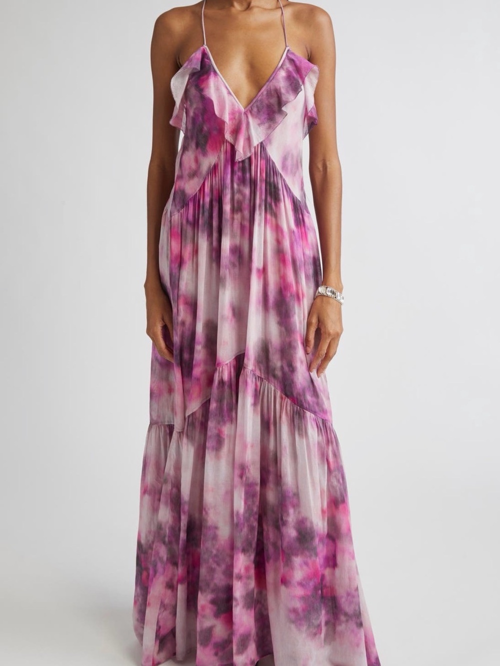 Isabel Marant Étoile Vasmila Racerback Cotton
Maxi Dress